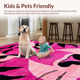 Vivid Tiger Striped Aesthetic(Pink)