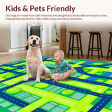 Fun City Themed Imaginative Play Surface(Green)