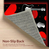 Edgy Abstract Guitar Composition(Black)