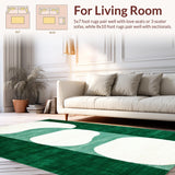 Elegant Textured Green Tones(Green)