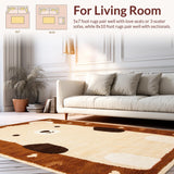 Elegant Cozy Plush Accent(Beige)