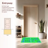 Interactive Cityscape Educational Playmat(Green)