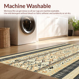 Modern Warm Toned Trellis Design(Beige)