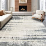 Ultra Soft Area Rug, Non Slip, Stain Resistant, Washable Area Rugs for Living Room, Bedroom, Subtle Gray Animal Print Style(Gray)