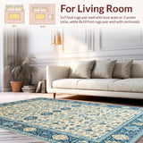 Elegant Traditional Medallion Design(Beige)