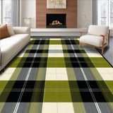 Contemporary Earthy Plaid Charm(Beige)