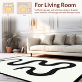 Chic Black and Off White Graphic Theme(Black)