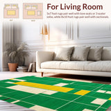 Vibrant Cityscape Playful Design(Green)
