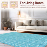 Elegant Reversible Textile Design(Blue)