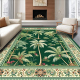 Elegant Palm Leaf Motif(Green)