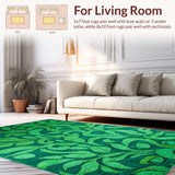 Artistic Layered Fuzzy Composition(Green)