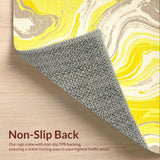Abstract Marble Wave Aesthetic(Yellow)