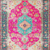 Ultra Soft Area Rug, Non Slip, Stain Resistant, Washable Area Rugs for Living Room, Bedroom, Boho Chic Pink Living Room Non-Shedding Rug(Pink)