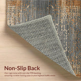Ultra Soft Area Rug, Non Slip, Stain Resistant, Washable Area Rugs for Living Room, Bedroom, Sleek Contemporary Wildlife Canvas(Gray)