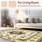 Beige and Mustard Patio(White)