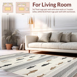 Chic Textured Coastal Scene Design(Gray)