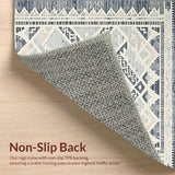 Contemporary Neutral Geometric Elements(Blue)