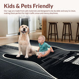 Dynamic Guitar Silhouette Arrangement(Black)