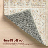 Cozy Vintage Inspired Geometric Textures(Beige)