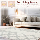 Contemporary Geometric Trellis Accent(Gray)