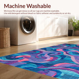 Dynamic Colorful Abstract Motif(Blue)