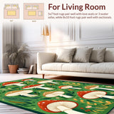 Delightful Greenery and Mushroom Fusion(Green)