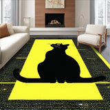 Lively Cartoonish Feline Style(Yellow)