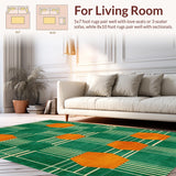 Lively Retro Shapes(Green)