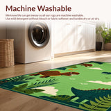 Colorful Dino Adventure Scene(Green)