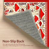 Lively Nature inspired Bath Decor(Red)