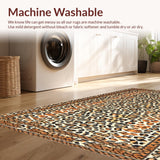 Vivid Contemporary Wild Motif(Brown)