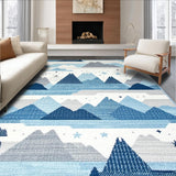 Gray and White Serenity(Blue)