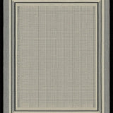 Ultra Soft Area Rug, Non Slip, Stain Resistant, Washable Area Rugs for Living Room, Bedroom, Streamlined Neutral Basketweave Elegance(White)