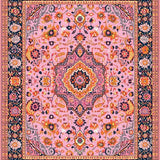 Elegant Vintage Floral Tapestry(Pink)