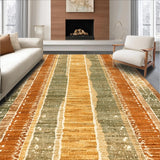 Ultra Soft Area Rug, Non Slip, Stain Resistant, Washable Area Rugs for Living Room, Bedroom, Hang Ten Surfboard Carpet Boho Beach Inspired Decorative Floor Rug(Brown)