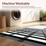 Chic Geometric Monochrome(Black)