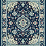 Chic Navy Teal Diamond Design(Blue)