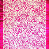 Ultra Soft Area Rug, Non Slip, Stain Resistant, Washable Area Rugs for Living Room, Bedroom, Vibrant Abstract Animal Motif(Pink)