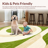 Artful Distressed Green Composition(Green)