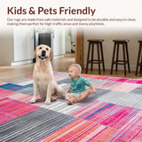 Vibrant Multicolor Faded Aesthetic(Pink)