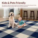 Contemporary Chic Plaid Aesthetic(Blue)