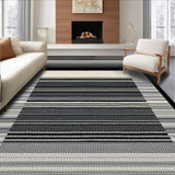 Ultra Soft Area Rug, Non Slip, Stain Resistant, Washable Area Rugs for Living Room, Bedroom, Charming Earthy Animal Print Aesthetic(Black)