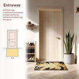 Ultra Soft Area Rug, Non Slip, Stain Resistant, Washable Area Rugs for Living Room, Bedroom, Natural Earthy Cheetah Aesthetic(Beige)