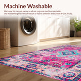 Lively Artistic Multicolored Mosaic(Pink)