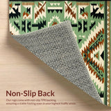 Luxurious Earth Tone Trellis Style(Green)