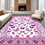 Artful Modern Butterfly Silhouette(Pink)