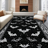 Spooky Monochrome Bat Design(Black)