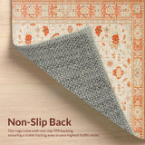 Cozy Amber Toned Geometric Print(Beige)