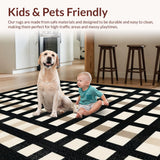 Contemporary Neutral Tiled(Black)