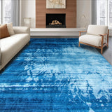 Vibrant Abstract Blue Swirls(Blue)